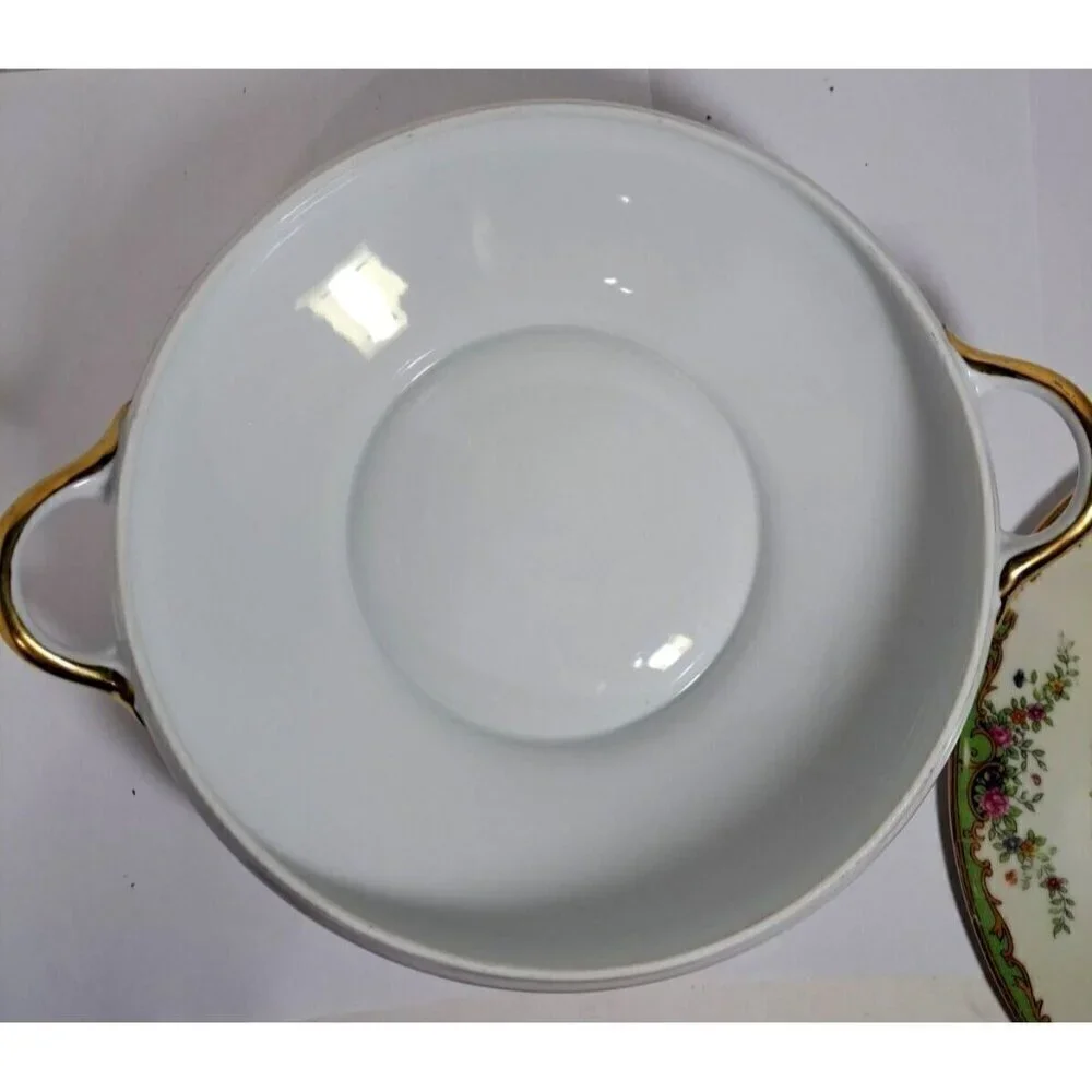 Vintage Noritake Nordich Round Covered Vegetable Serving Bowl